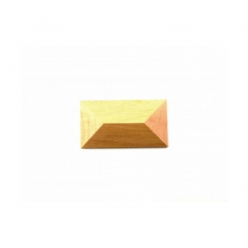 Element drewniany "piramidka" 70x45mm
