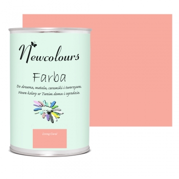 Farba akrylowa Newcolours - LIVING CORAL 900ml